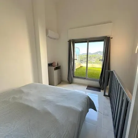 T2 Duplex Climatise Et Renove Avec Terrasses - Port * Йер